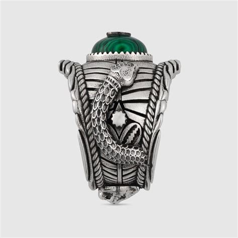 slytherin gucci ring